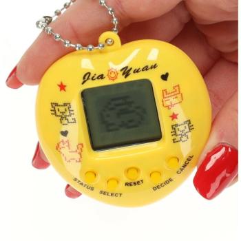 Tamagotchi elektronikus játék (sárga) kép