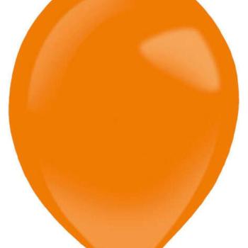 Tangerine léggömb, lufi 100 db-os 5 inch (13 cm) kép