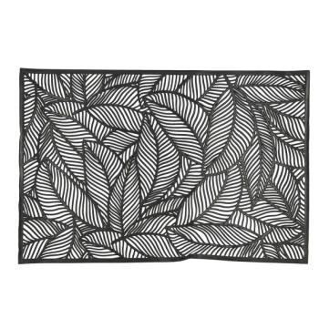 Tányéralátét Quid Habitat Ágynemű Fekete 30 x 45 cm (Pack 12x) kép