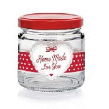 TÁROLÓ ÜVEG 100ML &quot;HOME MADE FOR YOU&quot; FELIRATTAL kép