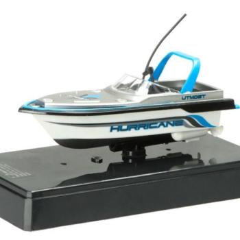 Távirányítós RC csónak Mini Hurricane 2.4GHz 13cm - kék kép