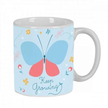 Taza Bögre BlackFit8 Mariposa Kerámia Világoskék (350 ml) kép