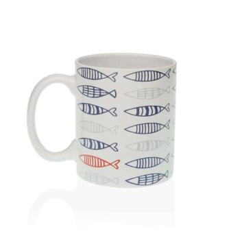 Taza Bögre Versa Fish Porcelán Kőedény kép