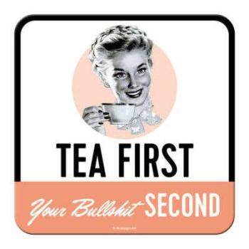 Tea First - Poháralátét kép