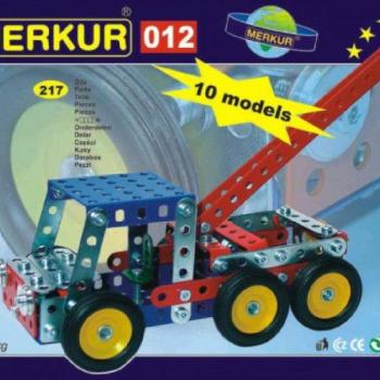 Teddies Építőkészlet MERKUR 012 gépjármű 10 modell 217 db kép