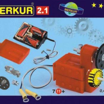 Teddies Építőkészlet MERKUR 2.1 Elektromos motor kép