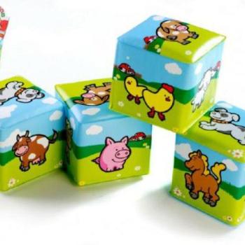 Teddies Kocka Első állataim 7 x 7 cm 4 féle kép