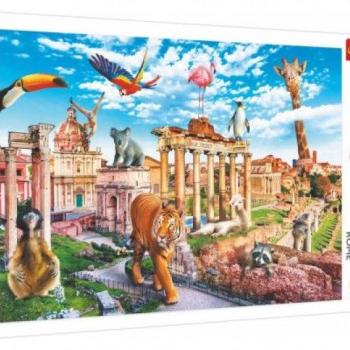 Teddies Puzzle vicces város 1000 db 683 x 480 mm kép