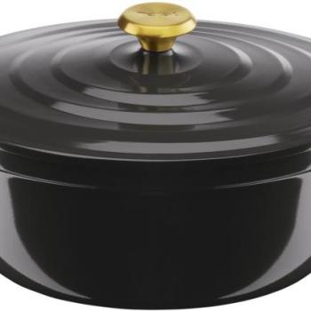 Tefal Air E2558955 ovális lábas fedővel, 30 x 23 cm, szürke kép