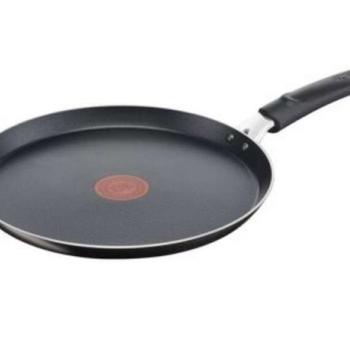 Tefal B5671053 Simply Clean 25 cm Fekete-Piros palacsintasütő kép