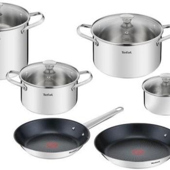 Tefal Rozsdamentes acél edénykészlet 10 db Cook Eat B922SA55 kép