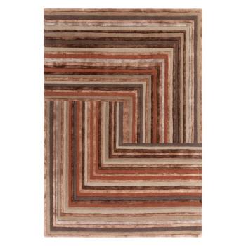 Téglavörös gyapjú szőnyeg 160x230 cm Network Terracotta – Asiatic Carpets kép