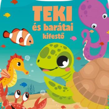 Teki és barátai - Kifestő kép