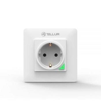 Tellur WiFi Smart Wall Plug, 3000W, 16 A, fehér kép