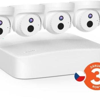 Tenda K4P-4CR Video PoE Security Kit 4MP, 4-kanálový 4MP PoE NVR + 4 ks 4MP PoE venkovních kamer s I kép