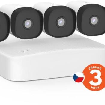 Tenda K4P-4TR Video PoE Security Kit 4MP - vezetékes PoE kamerarendszer, felvevő + 4x kamera (2560 x kép