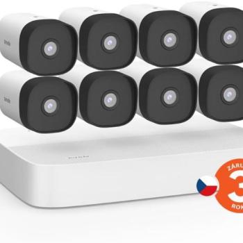 Tenda K8P-4TR Video PoE Security Kit 4MP - kabelový PoE kamerový systém, rekordér + 8x kamera 2560 x kép