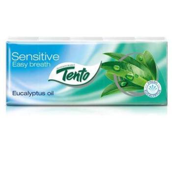 TENTO &quot;Sensitive Easy Breath&quot; 10x10 db 3 rétegű eukaliptuszolaj i... kép