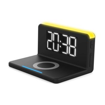 Terratec ChargeAir clock! Ébresztő óra éjjeli lámpával és mobiles... kép