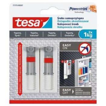 TESA Akasztócsavar, öntapadó, állítható, TESA &quot;Powerstrips®&quot;, érz... kép