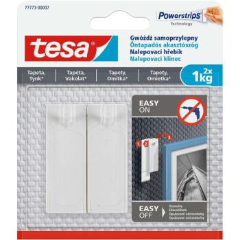 Tesa akasztószög öntapadós Powerstrips érzékeny felületre 2x1 kg... kép