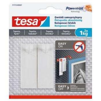 TESA Akasztószög, öntapadós, TESA &quot;Powerstrips®&quot;, érzékeny felületre kép