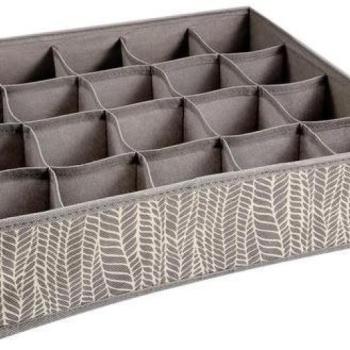 TESCOMA FANCY HOME Alsónemű és zokni rendező 40 x 35 x 10 cm, cappuccino kép