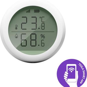 Tesla Smart Sensor Temperature and Humidity Display kép