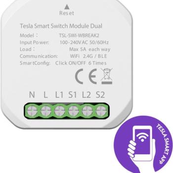 Tesla Smart Switch Module Dual kép