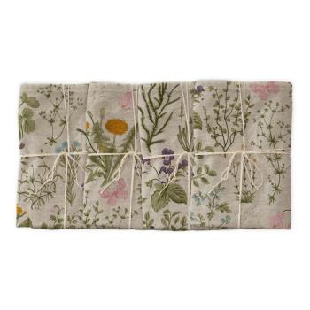 Textil szalvéta készlet 4 db-os Botanical – Surdic kép