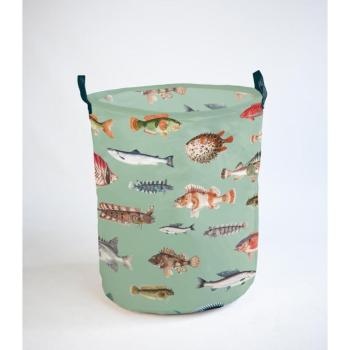 Textil szennyeskosár Fish in the Ocean – Really Nice Things kép