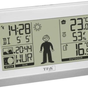 TFA 35.1159.02 WEATHER BOY - házi meteorológiai állomás időjárás-előrejelzéssel és babafigurával kép