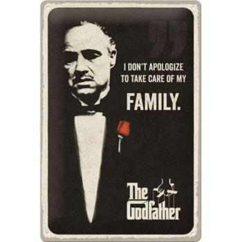 The Godfather - Family - Fémtábla kép