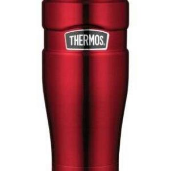 Thermos Duplafalú Termoszbögre - Travel Tumbler - Bordó - 470 ml kép