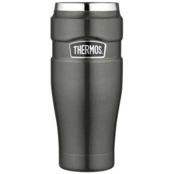 Thermos Duplafalú Termoszbögre - Travel Tumbler - Grey - 470 ml kép