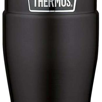 Thermos Duplafalú Termoszbögre - Travel Tumbler - Matt Black - 470 ml kép