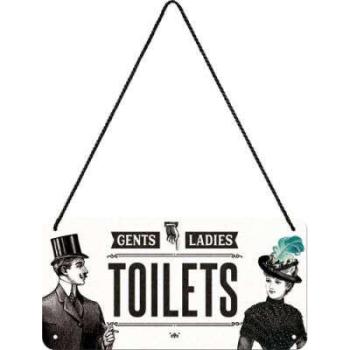 Toilets - Fémtábla kép