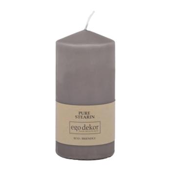 Top szürke gyertya, égési idő 30 óra - Rustic candles by Ego dekor kép