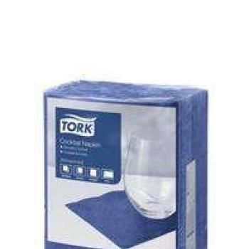 Tork Advanced 24x24 cm kék (200 lap) 1/4 hajtogatott szalvéta kép