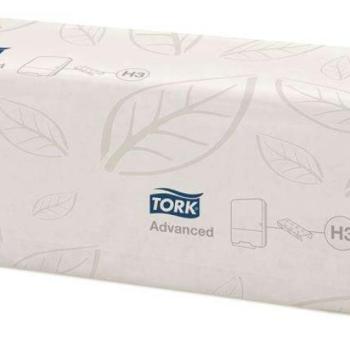 TORK Advanced Z/C hajtású H3 rendszerű 2 rétegű fehér kéztörlő kép