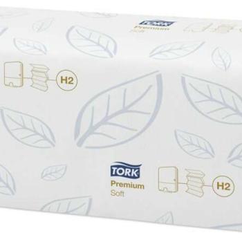 Tork Premium Soft Multifold H2 21 csomag Interfolded (110 lap) fe... kép