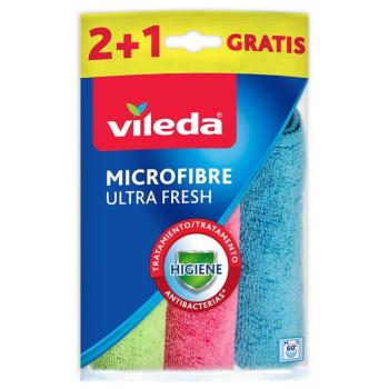 Törlőkendő vileda mikroszálas ultra fresh 3 db 167602 kép