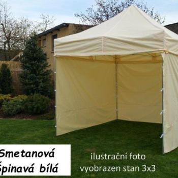 Tradgard Kerti pavilon PROFI STEEL 3 x 6 krémes kép