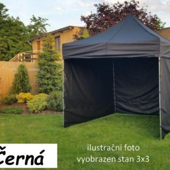 Tradgard Kerti pavilon PROFI STEEL 3 x 6 m fekete kép