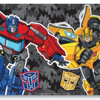 Transformers tányéralátét 43x28 cm kép