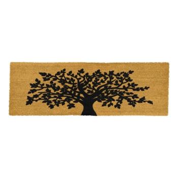 Tree Of Life természetes kókuszrost lábtörlő, 120 x 40 cm - Artsy Doormats kép