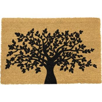 Tree of Life természetes kókuszrost lábtörlő, 40 x 60 cm - Artsy Doormats kép