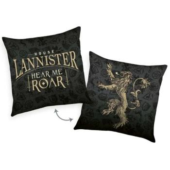 Trónok harca House Lannister hear me roar díszpárna 40 x 40 cm kép