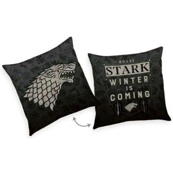 Trónok harca House Stark winter is coming díszpárna 40 x 40 cm kép