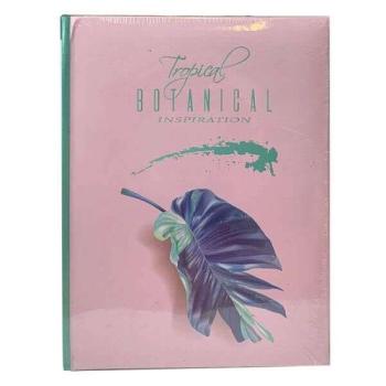 Tropical Botanical  fényképalbum - 200 db 10x15 cm - rózsaszín leveles kép